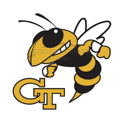 Design Georgia Tech Yellow Jackets Iron-on Transfers (Wall Stickers)NO.4498